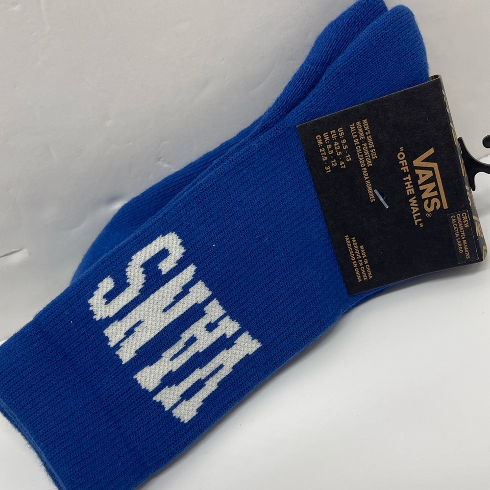 VANS "Off The Wall" Crew socks 
New with the tag authentic Vans socks (1 pair) - Picture 11 of 16